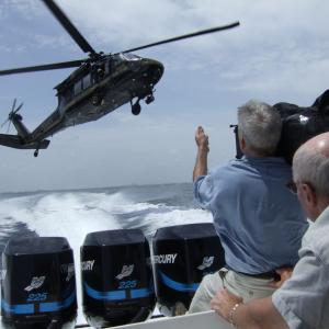 Aboard the 'Blue Thunder' with US CBP, Bay of Bisayne, May 2006