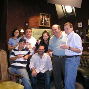 Mafiosa Television Pilot  Cast front row from left to right Jeremy Luke Rafael Monserrate Michael Z GordonBack Row Jill GettlesonJohnny Roast Beef Williams Brooke Lewis and Bobby Costanzo