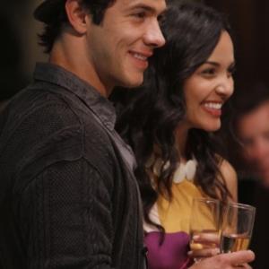 Still of Jessica Lucas and Michael Rady in Melrose Place 2009