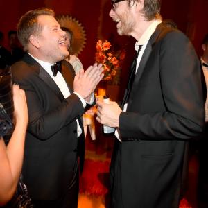 James Corden and Stephen Merchant at event of The 67th Primetime Emmy Awards (2015)