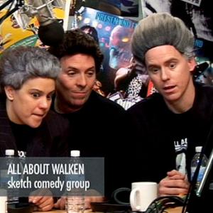 All About Walken The Impersonators of Christopher Walken on Comedy Centrals Free Radio Amy Kelly Michael Bayouth Patrick OSullivan