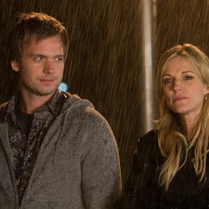 Tricia O'Kelley and Patrick J. Adams in Weather Girl (2009)