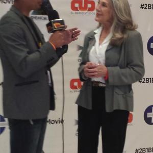 GARAVision TV Interviewing Jody Jaress Media Event Premiere of 2 Bedroom 1 Bath