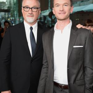 David Fincher and Neil Patrick Harris at event of Dingusi 2014