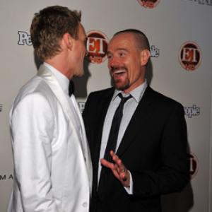 Neil Patrick Harris and Bryan Cranston at event of The 61st Primetime Emmy Awards (2009)