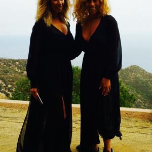 Leona Lewis  Petra Sprecher Malibu Canyon  Frank Lloyd Wright house August 2015