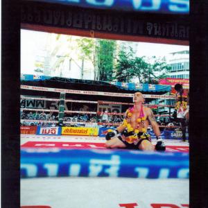 Paulo Tocha Muay Thai fighting in Bangkok, Thailand. World Championship.