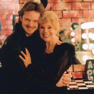 Michael Stever with yet another illustrious, legendary Scream Queen, Betsy Palmer!