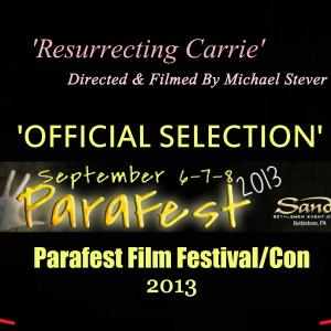 Official selection laurel for Para fest Film FestivalConvention 2013