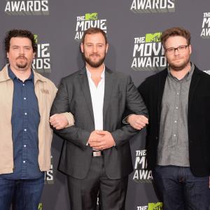 Seth Rogen, Danny McBride and Evan Goldberg at event of 2013 MTV Movie Awards (2013)