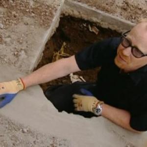 Still of Adam Savage in MythBusters 2003