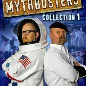 Adam Savage and Jamie Hyneman in MythBusters 2003
