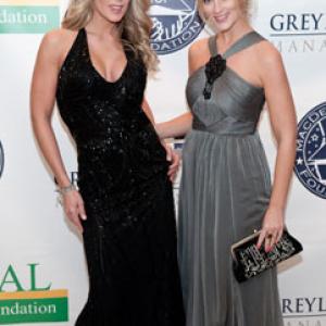 Heidi Albertsen poses with Jenna Arnold at a fundraiser for the MacDella Cooper Foundation benefitting atrisk and vulnerable children in Liberia