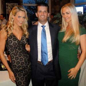 Heidi Albertsen Donald J Trump Jr and Vanessa Trump attending Eric Trumps foundations annual event benefitting St Jude pediatric cancer research at Trump National Golf Club in Briarcliff New York in September 2013