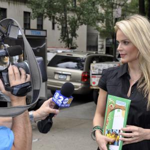 Heidi Albertsen interviewed in Manhattan New York 2012 at a fundraiser for the Lower Eastside Service Centers Bridge2Life camp benefitting the needs of children from families who are in recovery