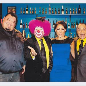 Pedro Miguel Arce and Selenis Leyva on Noches Con Platanito.