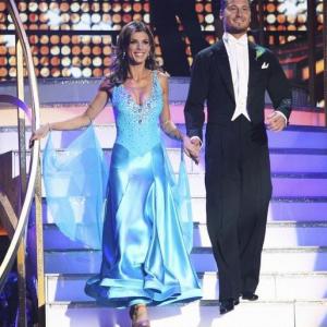 Still of Elisabetta Canalis and Val Chmerkovskiy in Dancing with the Stars 2005
