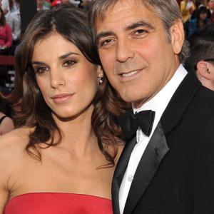 George Clooney and Elisabetta Canalis