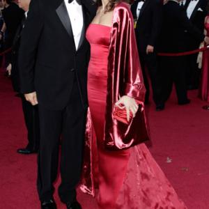 George Clooney and Elisabetta Canalis at event of The 82nd Annual Academy Awards 2010