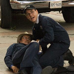 Still of David McCallum and Brian Dietzen in NCIS Naval Criminal Investigative Service 2003