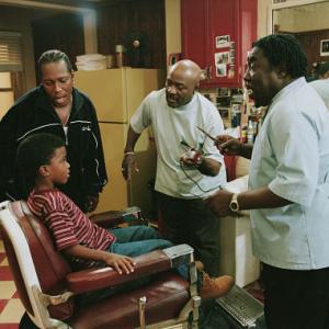 Left to right Eddie Levert Sr as Joseph Walter Williams Sr as Frank and Eric Nolan Grant as Samuel and seated Darrell Vanterpool as Dean