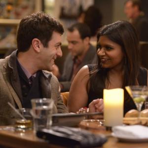 Still of B.J. Novak and Mindy Kaling in The Mindy Project (2012)