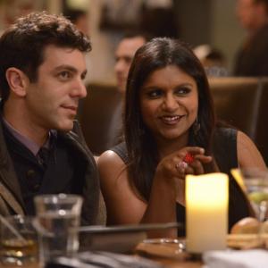 Still of BJ Novak and Mindy Kaling in The Mindy Project 2012