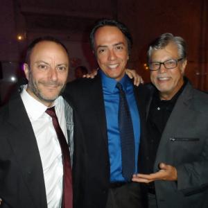 David Fraioli Luca Rodrigues and Vincent Guastaferro at the Stage Raw Awards Ceremony April 2015