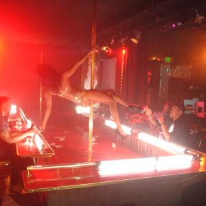 One of my stripper performances on the set of the movie LAPDANCE