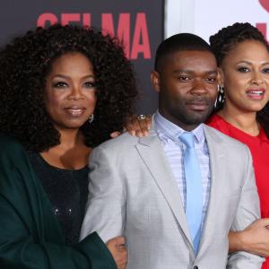 Oprah Winfrey, David Oyelowo and Ava DuVernay at event of Selma (2014)