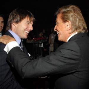 Tom Cruise and Valentino Garavani