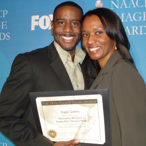 Reggie Gaskins  Heather Gaskins  NAACP Imagae Awards Ceremony