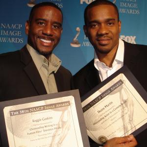 Reggie Gaskins Duane Martin  NAACP Image Award Ceremony