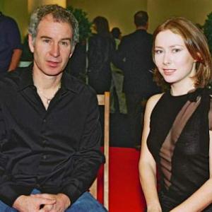 Still of John McEnroe and Agata Gotova in Autograph 2002