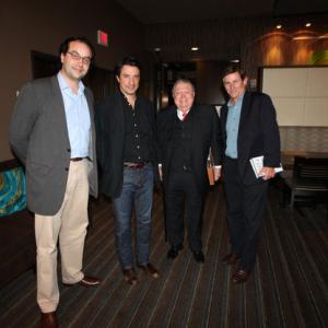 From Left to Right: Jules Naudet; Gedeon Naudet; Marvin Watson; Chris Whipple