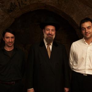 Jules Naudet Gedeon Naudet and Yona Metzger Ashkenazi Chief Rabbi of Israel Jerusalem Israel 2007