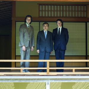 Jules Naudet Gedeon Naudet and Michihisa Kitashirakawa Jingu Daiguji High Priest of the Shinto Grand Shrine of Ise Ise Japan 2008