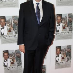 Jonathan Sothcott at the UK premiere of GOING BONGO