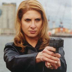 Danielle Barht as Undercover Agent  Patty  from the film Trojan Warrior
