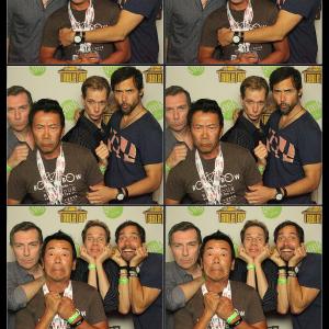 Doug Jones, Mark Woolley, Andrew Bowen - Rock Jocks/Geek and Sundry Party - Comic Con 2013