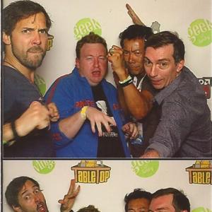 Roman White, Mark Woolley, Andrew Bowen - Rock Jocks/Geek and Sundry Party - Comic Con 2013