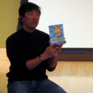 Craig Lew talks at the Los Angeles International Childrens Film Festival and gives away Anime Studio Software to the kids