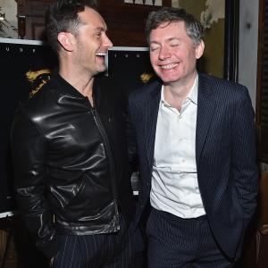 Jude Law and Kevin Macdonald at event of Black Sea 2014