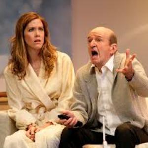 Belinda Bromilow and Gary McDonald in The Grenade Sydney Theatre Company and Melbourne Theatre Company 2010