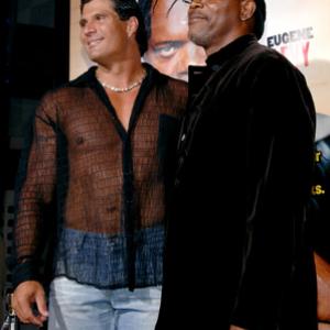 Samuel L. Jackson and Jose Canseco at event of Tikras vyras (2005)