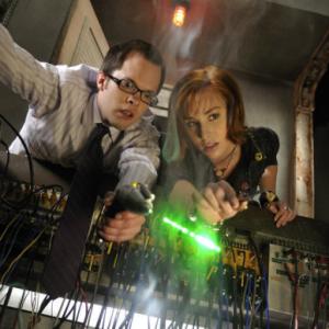 Still of Neil Grayston and Allison Scagliotti in Warehouse 13 (2009)