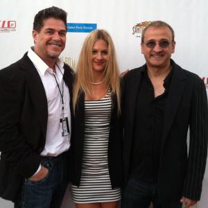 Kely McClung, Ursula Maria and Stan Harrington, 2012 Action On Film Festival Awards. Santa Anita Park.