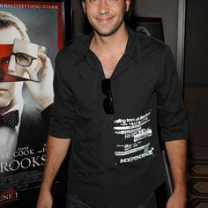 Zachary Levi at event of Mr Brooks 2007