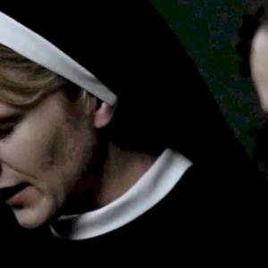 Still of Gloria Laino and Lily Rabe in American Horror Story Asylum