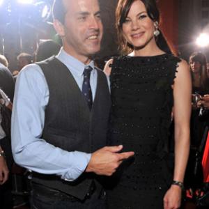 D.J. Caruso and Michelle Monaghan at event of Eagle Eye (2008)
